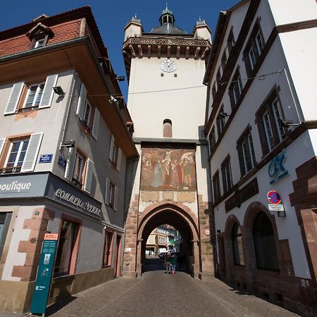 Le Rhenanus Jean Geiler De Kaysersberg - Appartement Ideal Pour Famille, Au Calme - Centre Ville - Parking Gratuit Sélestat Kültér fotó