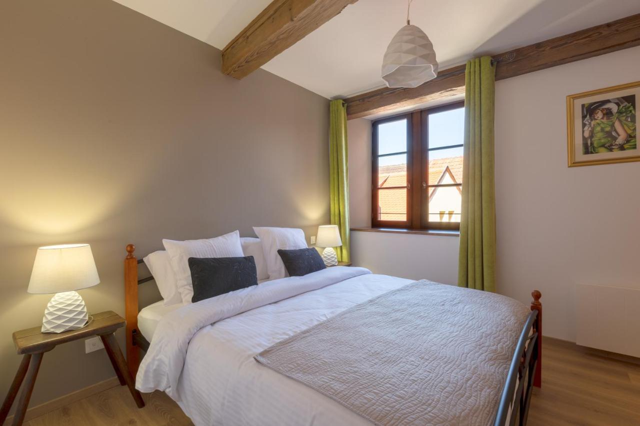 Le Rhenanus Jean Geiler De Kaysersberg - Appartement Ideal Pour Famille, Au Calme - Centre Ville - Parking Gratuit Sélestat Kültér fotó