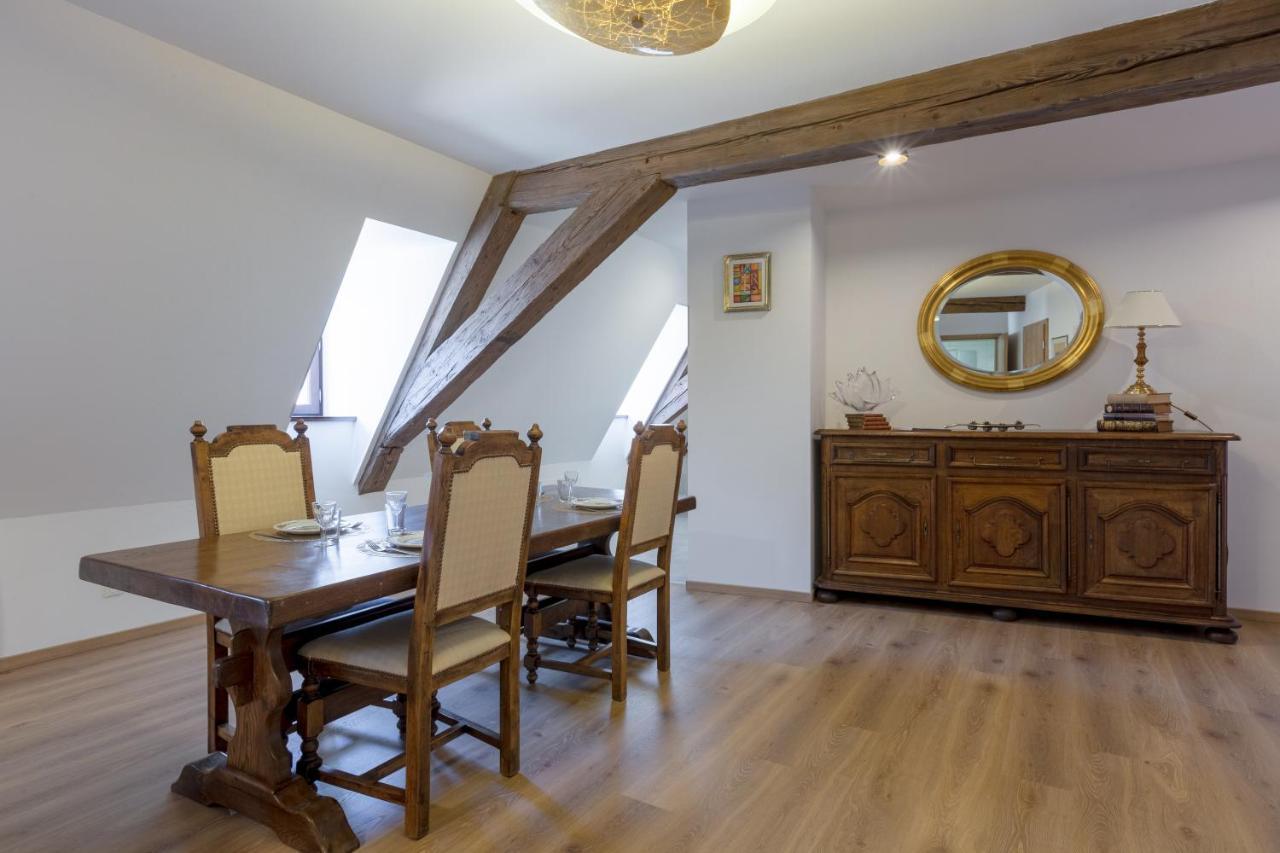 Le Rhenanus Jean Geiler De Kaysersberg - Appartement Ideal Pour Famille, Au Calme - Centre Ville - Parking Gratuit Sélestat Kültér fotó