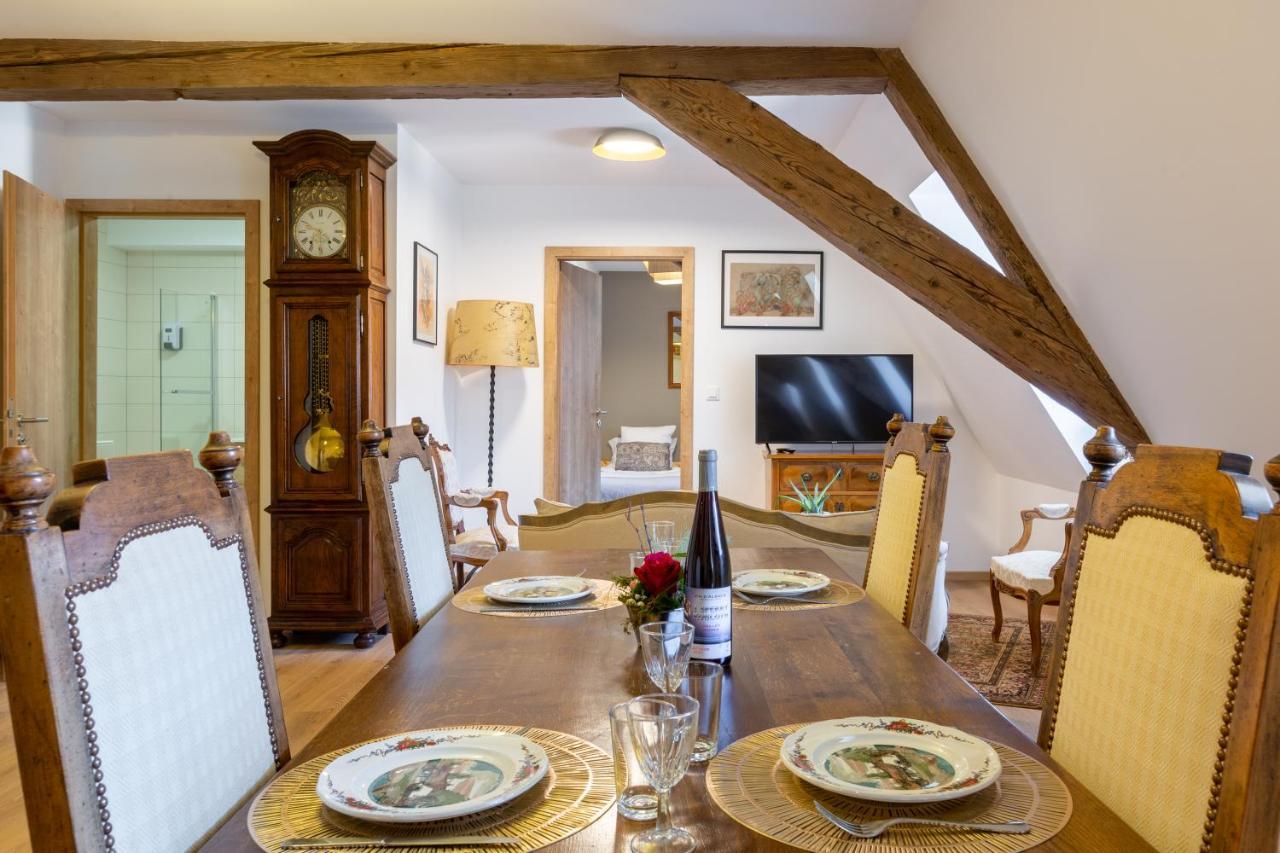 Le Rhenanus Jean Geiler De Kaysersberg - Appartement Ideal Pour Famille, Au Calme - Centre Ville - Parking Gratuit Sélestat Kültér fotó